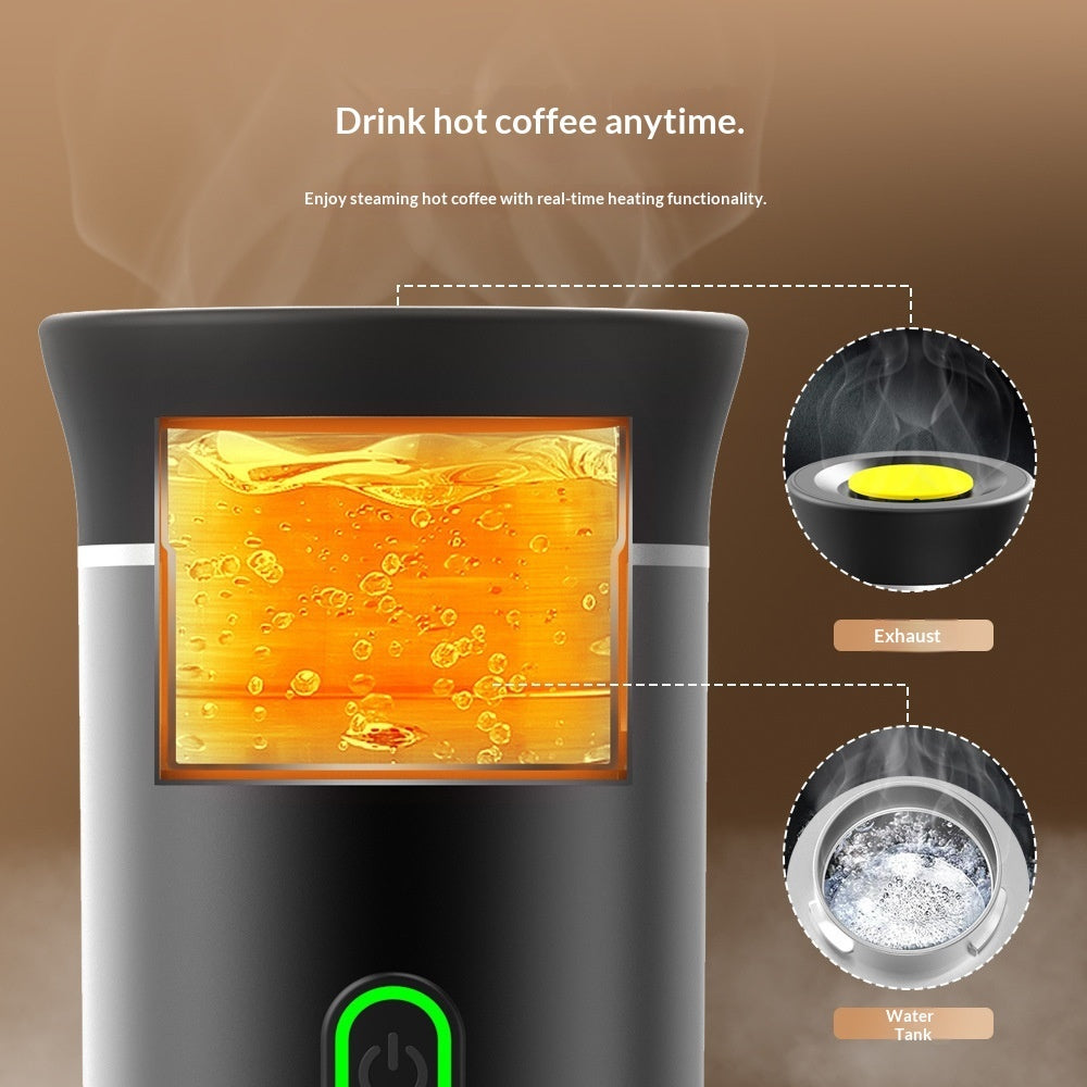 Portable Electric Capsule Coffee Machine Italian-style Pump-pressure Design Compact And Powerful Espresso